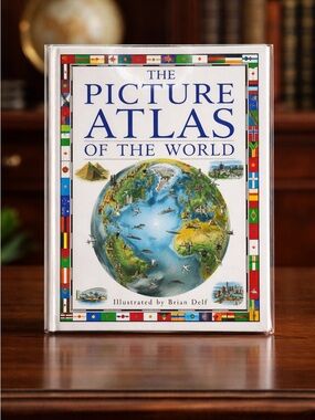 EUC The Picture Atlas Of The World - Rand McNally